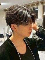 アイトーキョープラスシー 横浜(AI TOKYO+Sea) 横浜/高島町/フェザーパーマ/毛流れパーマ/センターパート