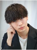 仙台メンズパーマシャギーマッシュショート