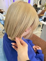 ヘアーディア みどり店(Hair...DiA)&nbsp;ボブ×ミルクティーベージュ