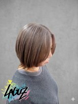 ラグズ 茅ヶ崎(LAGUZ)&nbsp;シアーグレージュ × 大人前下がりボブ