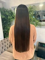 エイム ヘア リアム 調布店(eim hair liam)&nbsp;ストレートロング/ナチュラルストレート/美髪ストレート/艶髪