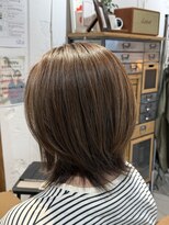 東京美粧&nbsp;金町美容室　ミディアムスタイル