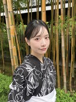 フェリーチェ 六本木店(Felice)&nbsp;浴衣　カチモリ　着付け　ピンクメイク