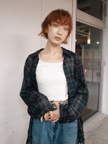 スティードアウェーク 立川北口店(Steed AWAYKE)&nbsp;feather BOB / orange blown【AWAYKE/立川】