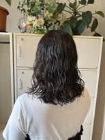 フゥカ 売市店(fuka)&nbsp;ラフウェーブ×パーマスタイル×八戸美容室