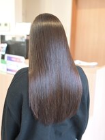 ヘアーロッジ(HAIR ROJJ)&nbsp;柔らか質感の艶髪ストレート/10代/20代/富山