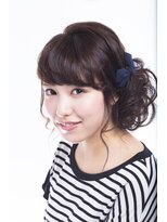 ヘアアンドメイク スタジオ ラプラス(HAIR&MAKE STUDIO rapLus)&nbsp;ガーリーサイドアップ