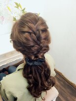 ルルーシュ(Lelouch)&nbsp;編み込みヘアセット