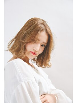 ヘアサロン アティリー(Hair Salon Attirer) 西梅田/ボブ/グレーベージュ/白髪ぼかし【Attirer飯田裕之】