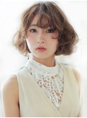 【MODE K's厚木】ゆるカールボブ×くびれセミディ