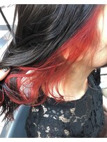 モードケイズ 阿倍野店(MODE K’s) インナーカラーピンクレッド♪