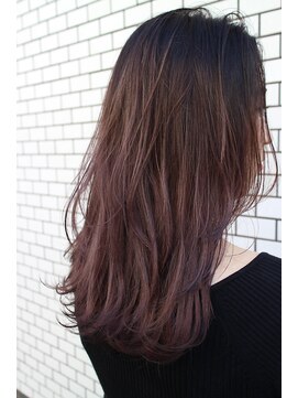 ジャコ ヘアー(jako HAIR) 【jako】バイオレット レイヤー 外ハネ