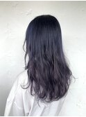 グラデーションカラー アッシュヴァイオレット
