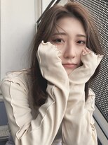 アミヘアーサプライ(AMI Hair Supply)&nbsp;ミディアムレイヤー/シアーベージュ/ブリーチ無しイルミナカラー