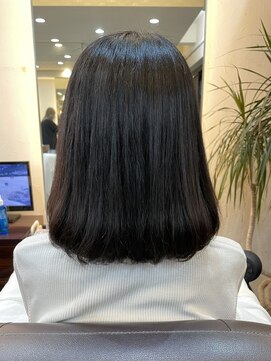 キャラ 池袋本店(CHARA) デジタルパーマでワンカールボブ【池袋/池袋東口/大村】