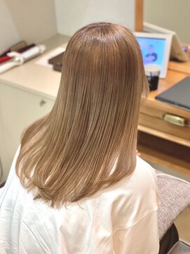 ジーナ 勝どき(Zina) 髪質改善＊大人かわいいコテ巻き＊デジタルパーマ　Zina勝どき