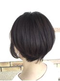 暗髪マッシュショート/30代40代50代/倉敷
