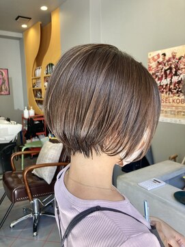 ダニーコウベ(Danny kobe) スッキリショートボブ