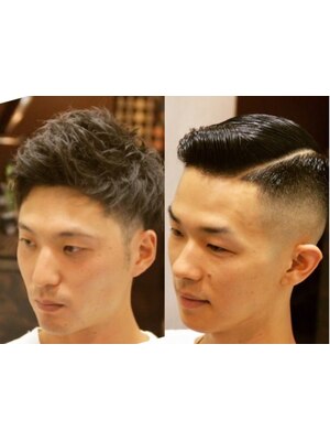 【men's専門BARBER】クラシックなメンズバーバースタイルから旬なメンズスタイルまで！お任せください◎