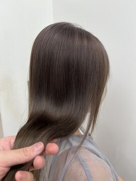 ローネス ギンザ(LONESS ginza) 透明感グレージュカラー<銀座/ハイトーン/髪質改善>