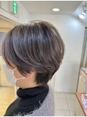 ハンサムショート レイヤー 韓国風