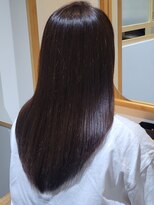 エニィ 池袋西口(Any) 黒髪/グレーベージュ/レイヤーロング/前髪パーマ/池袋