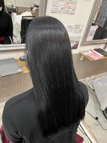 ヘアアンドメイク 心座(hair&make) 黒艶美人　福田昌子