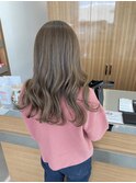 ブリーチなしベージュカラー〇