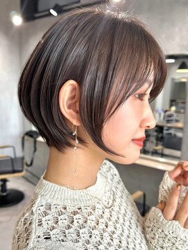 プルーヴ 秋葉原(prove) 30代40代大人女性/前髪ありショートボブ/ショートヘア/髪質改善