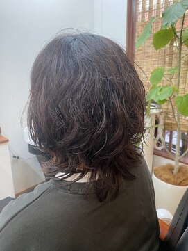 あさひ くせ毛を活かすニューヨーク式ドライカット　8