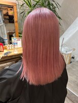 ロア インターナショナル 新宿店(LoA International)&nbsp;【LoA】ブリーチ縮毛髪質改善ハイトーンピンク