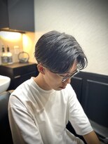 プラウド(PROUD)&nbsp;ビジネス/センターパート/ツーブロック/ナチュラル田町理容室