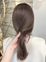 ヲタク(wotaku.)&nbsp;ミルクティーグレージュダブルカラーベージュカラーくすみカラー
