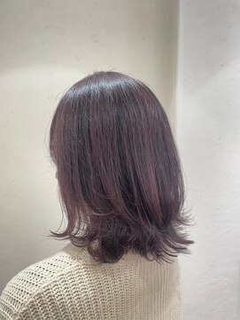 インパークス 五反野店(INPARKS) グラデーションカラー×切りっぱなしボブ/20代/30代/【五反野】