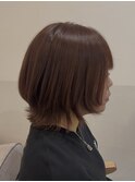 ボブっぽくもウルフっぽくも出来るボブウルフカット♪あゆむ