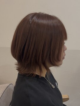 ラビス クローバー(Lovis clover) ボブっぽくもウルフっぽくも出来るボブウルフカット♪あゆむ