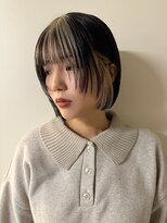 ノラ シブヤ(NORA)&nbsp;レイヤーボブ/ウルフボブ/デザインカラー/ローライト