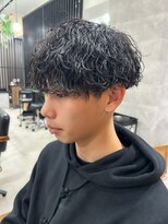 メンズ リコ(MEN'S RICO) 波巻きスパイラル波巻きメンズパーマメンズマッシュ【大和】