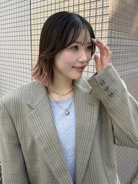 ケイズフォリオ(K's folio) パツッとボブ　韓国ボブ　顔まわり