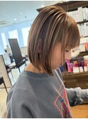 ハイライト×ボブ