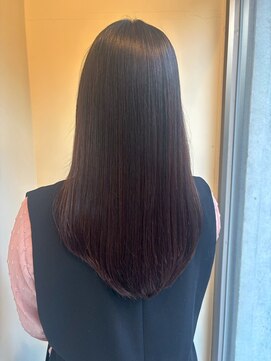 ペスカケイクリエイティブ(PESCA K-CREATIVE) アフィアコネクトトリートメント×縮毛矯正(髪質改善)