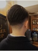 73ショート　ビジネスヘア　メンズショート　理容室　バーバー