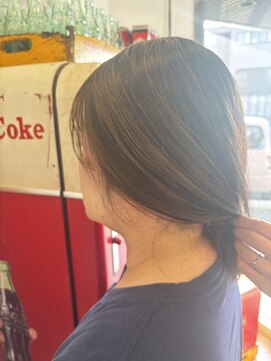 アルファ(Hair Salon alpha) 【大人可愛い×抜け感】ハイライト×アッシュベージュ