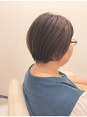 【髪質改善でまとまる髪質へ！】柔らかまとまるショートスタイル