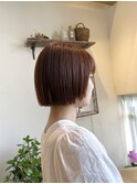 ミルクティーブロンド/ダークブルー/髪質改善/溝の口