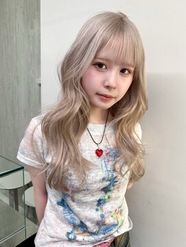 ソル バロール 表参道(SOL .valor) デザインカラーケアブリーチハイトーンカラー顔周りレイヤー韓国