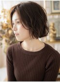 抜け感くびれカール小顔シャギーボブレイヤーh4北浦和30代40代