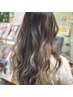 艶髪Drカラー＋ハイライト【ハーフ】￥15400～白髪染めOK　ロング料有