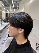 ビカムメンズヘアー 栄店(become men's hair)&nbsp;ニュアンスセンターパートウルフ