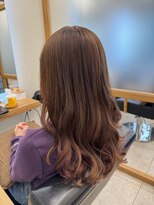 リュクスバトーバイトリコ 船橋南口店(Luxe BATEAU by tricot) ピンクインナーカラー